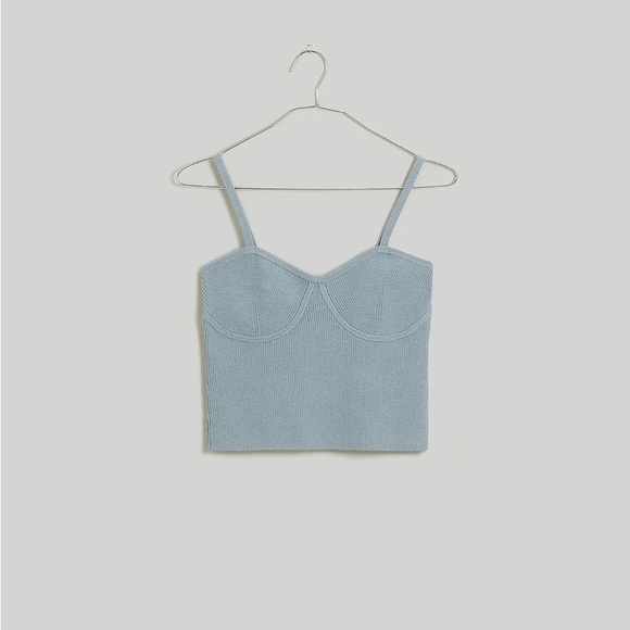 MADEWELL CORSET SWEATER TANK - Picture 3 of 6